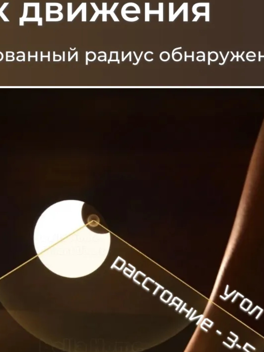 Світильник із датчиком руху AND HA-183 - Зображення 7