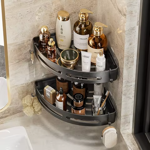 Кутові полички для ванної кімнати Storage Shelf 1 Кутові полички для ванної кімнати Storage Shelf