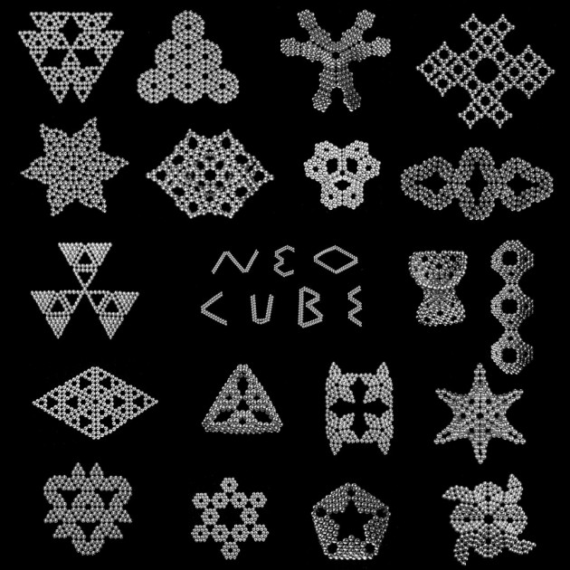Магнітний конструктор Нео NeoCube Срібло, головоломка Neocube, розвиваюча іграшка магніт - Зображення 5