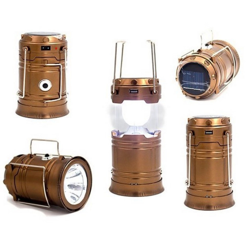 Туристичний ліхтар лампи на сонячній батареї з павером CAMPING MH-5800T (6+1 LED) Brown 1 Туристичний ліхтар лампи на сонячній батареї з павером CAMPING MH-5800T (6+1 LED) Brown