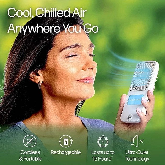 Портативний ручний мінівентилятор Arctic Air Pocket Chill 6 Портативний ручний мінівентилятор Arctic Air Pocket Chill - Зображення 6
