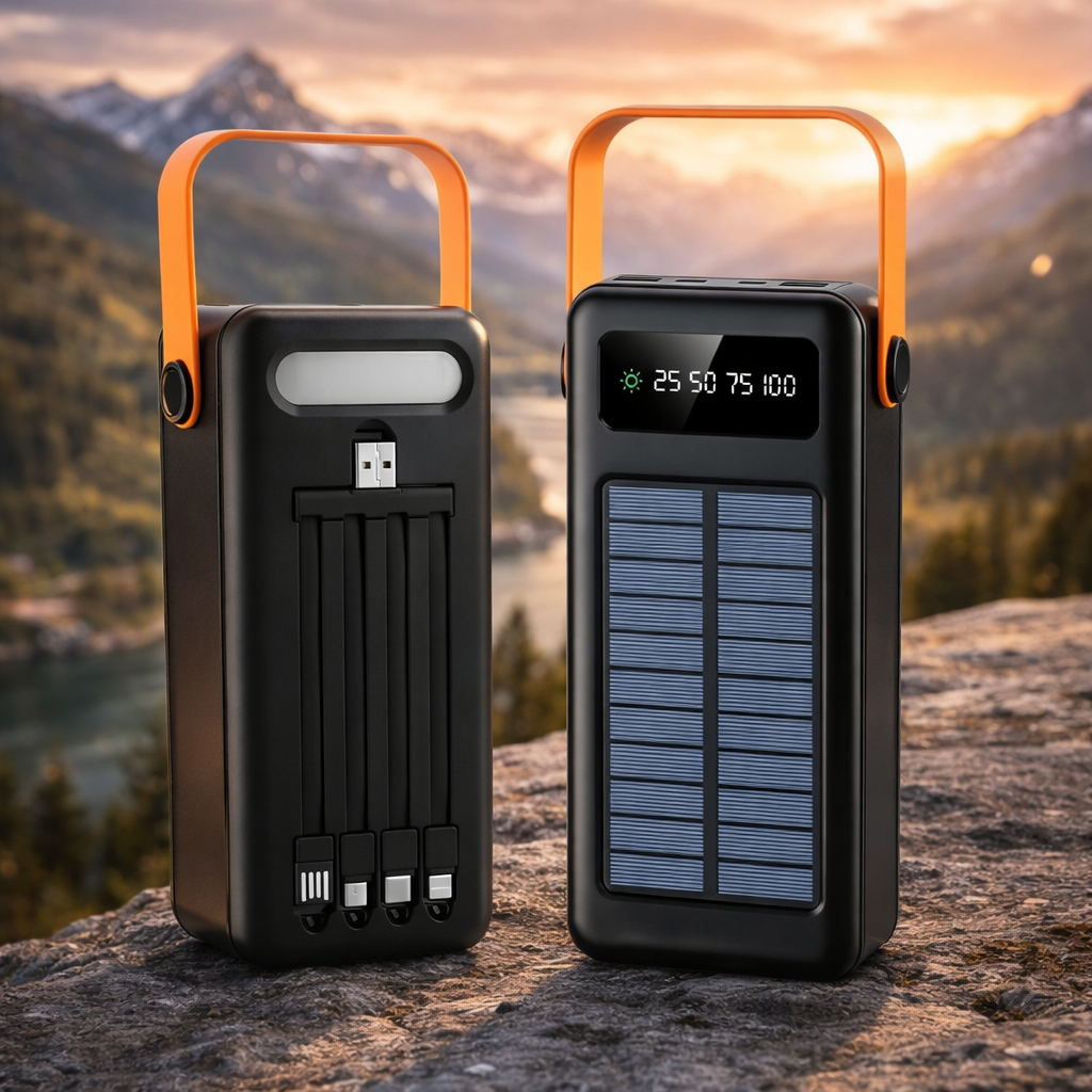 Зовнішній акумулятор / Повербанк YM-636CX 60000mAh / Power Bank SOLAR 4хUSB 1 Зовнішній акумулятор / Повербанк YM-636CX 60000mAh / Power Bank SOLAR 4хUSB