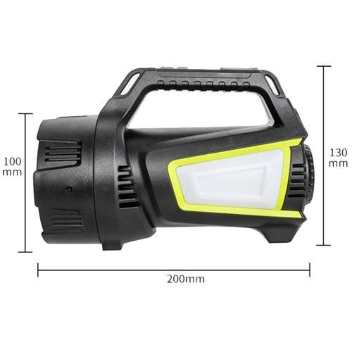 Ліхтар кемпінг переносний T100A-10W+2COB з бічними LED white/red/blue, Акумуляторна лампа для кемпінгу - Зображення 5