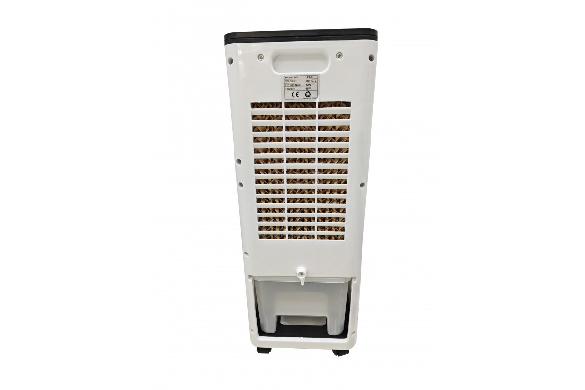 Охолоджувач повітря Germatic DY-30A, (120W, сенсорні кнопки, пульт, екран, колеса, автообіг, ємність - 5,5л, 2 контейнери для льоду) - Зображення 3