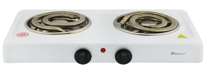 Настільна плита електрична на 2 конфорки Domotec MS-5532 - Зображення 3
