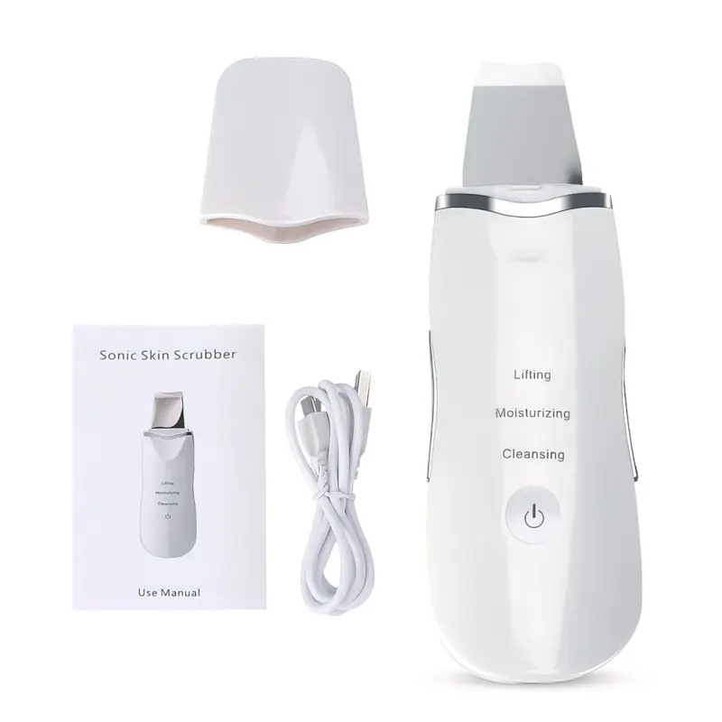 Ультразвуковий скраббер портативний для чищення обличчя Face Cleaner 8816 / Очищувач порів / Скрабер ліфтинг 5 Ультразвуковий скраббер портативний для чищення обличчя Face Cleaner 8816 / Очищувач порів / Скрабер ліфтинг - Зображення 5