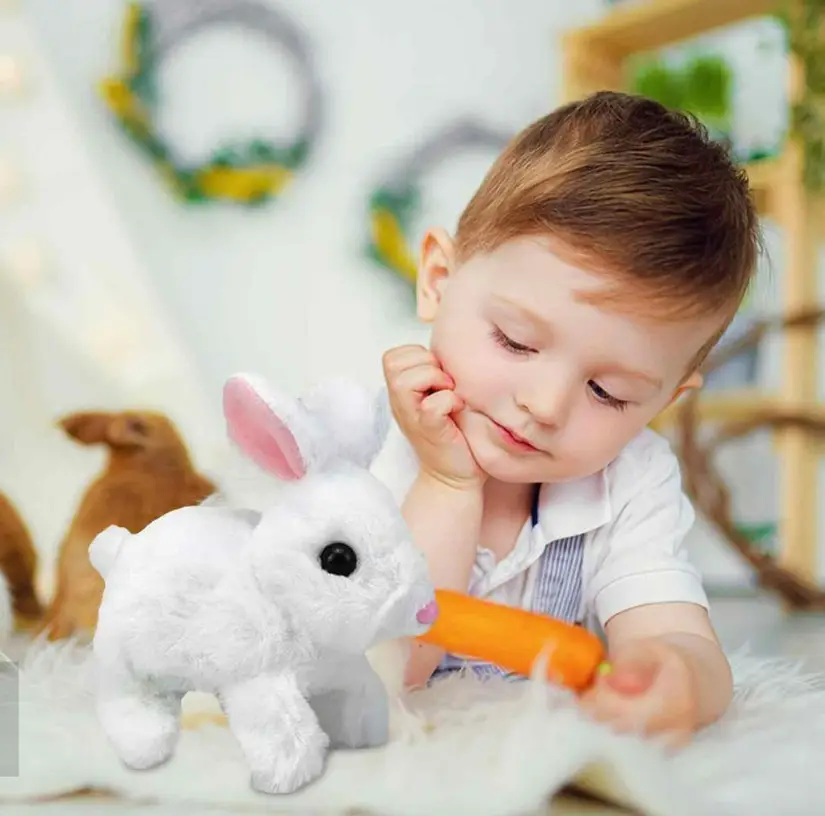 Інтерактивна іграшка Pitter patter pets Кролик звук, світиться, грає музика - Зображення 3