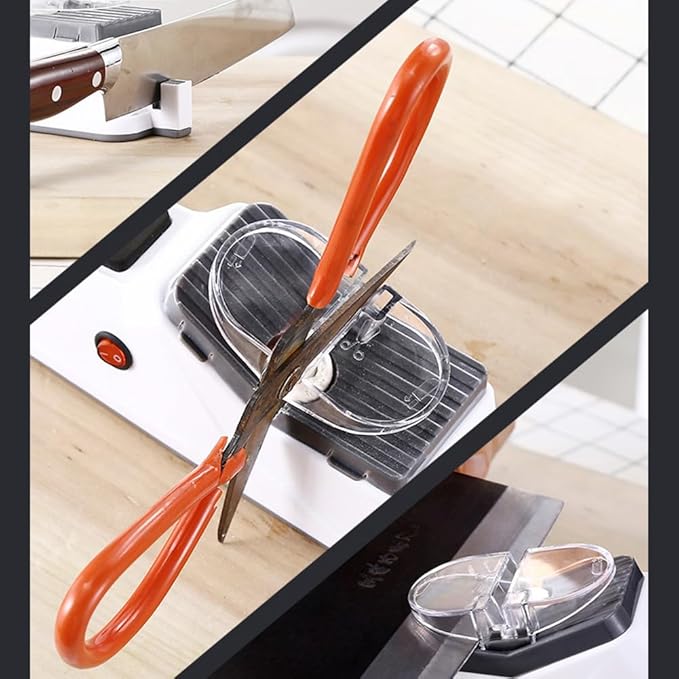 Електроточилка для ножів Electric Knife Sharpener USB / Точилка для ножів та ножиць 6 Електроточилка для ножів Electric Knife Sharpener USB / Точилка для ножів та ножиць - Зображення 6