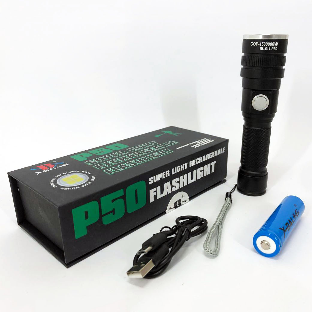 Ліхтар акумуляторний Bailong BL 611-P50, Ліхтарик поліс, Тактичний ліхтар, Ручний ліхтарик led 7 Ліхтар акумуляторний Bailong BL 611-P50, Ліхтарик поліс, Тактичний ліхтар, Ручний ліхтарик led - Зображення 7