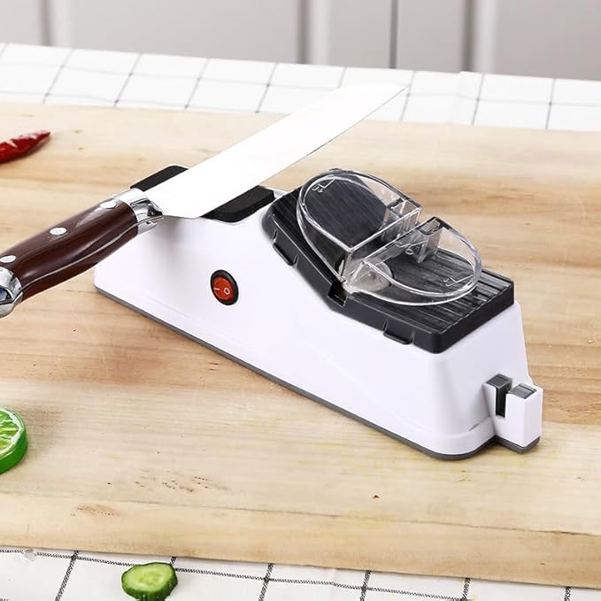 Електроточилка для ножів Electric Knife Sharpener USB / Точилка для ножів та ножиць 2 Електроточилка для ножів Electric Knife Sharpener USB / Точилка для ножів та ножиць - Зображення 2