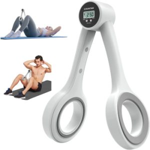 Тренажер для м'язів тазового дна LEG Trainer, з дисплеєм / Тренажер-еспандер для тіла від батарейок