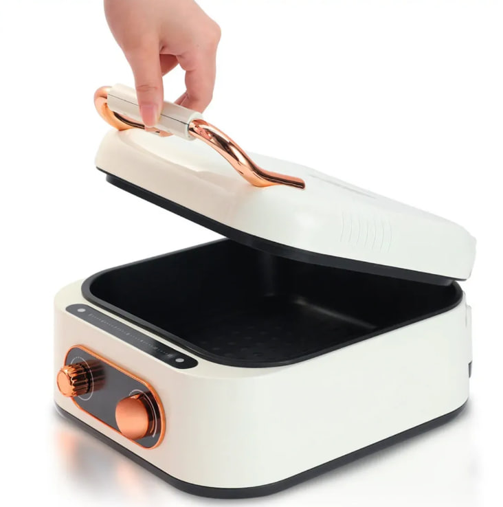 Багатофункціональний гриль RAF R.5409 3в1 / Сковорода-Гриль Hot Pot Grill 2.5L / Сковорода-гриль розкладна 1800 Вт 2 Багатофункціональний гриль RAF R.5409 3в1 / Сковорода-Гриль Hot Pot Grill 2.5L / Сковорода-гриль розкладна 1800 Вт - Зображення 2