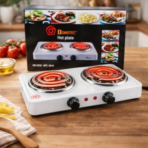 Настільна плита електрична на 2 конфорки Domotec MS-5532