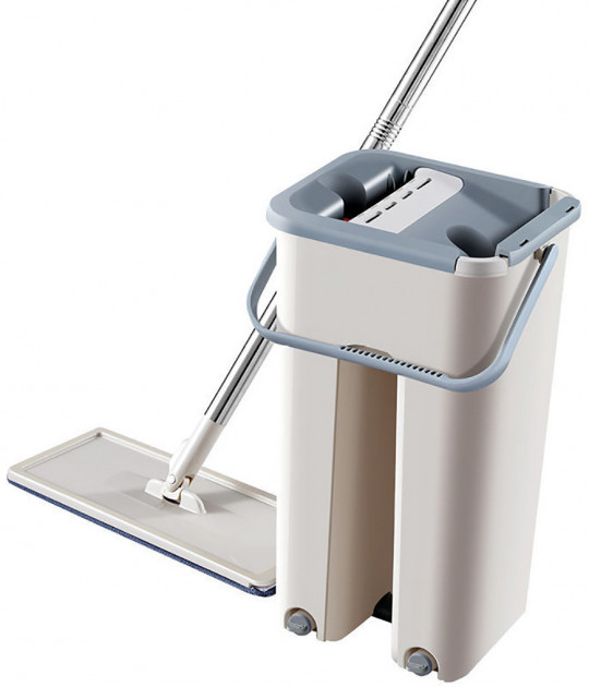 Швабра з відром і самовіджимом , Spin Mop Scratch Cleaning 360, швабра ледарка 6 л 4 Швабра з відром і самовіджимом , Spin Mop Scratch Cleaning 360, швабра ледарка 6 л - Зображення 4