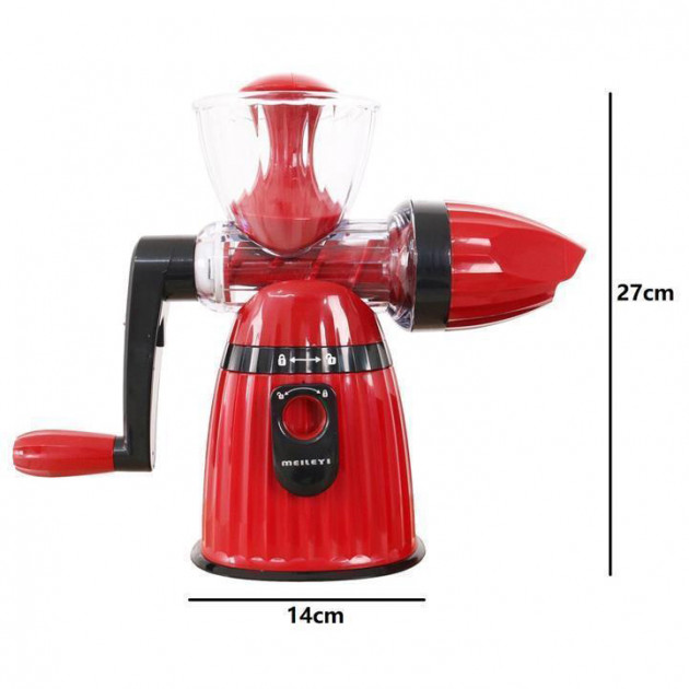Соковижималка Meileyi Manual Juice LMY662 - Зображення 3