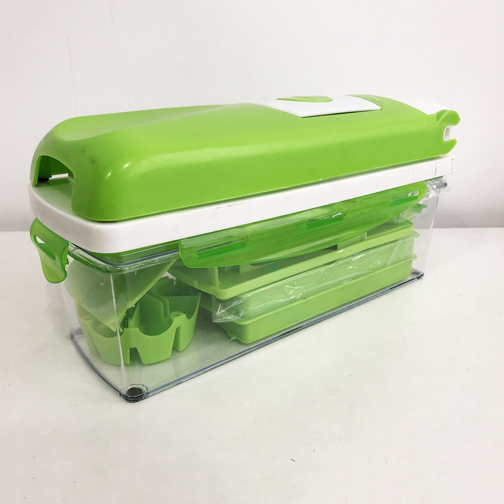 Терка Nicer Dicer PLUS овочерізка універсальна терка ручна овочерізка мультислайсер кухонна овочерізка - Зображення 7