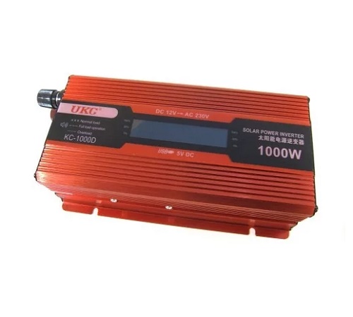 Автомобільний перетворювач напруги 12V-220V 1000W - Зображення 3