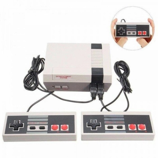 Ігрова приставка GAME NES 620 / 7724 два джойстики 620 вбудованих ігор 8bit Av-Вихід, приставки денді - Зображення 6