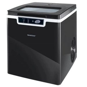Льодогенератор для дому та бару Silver Crest SEMK 105 A1 1.8 л з індикатором додавання води та наповнення