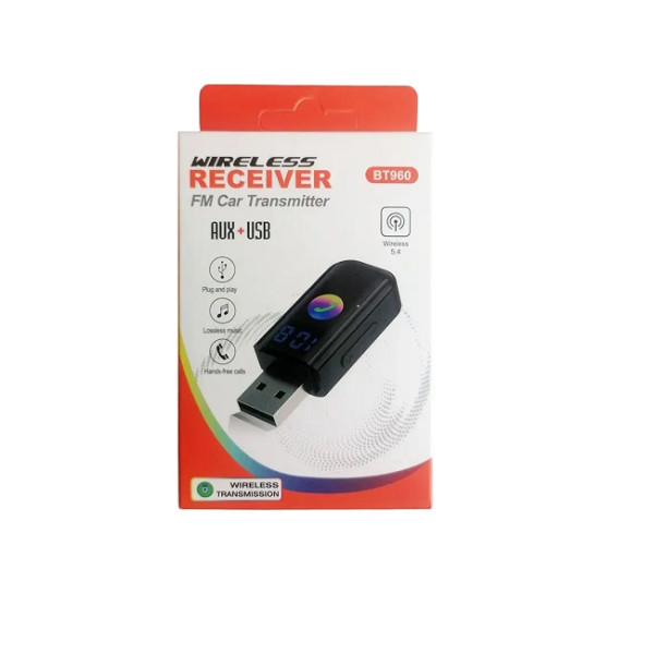 Bluetooth адаптер BT 960 USB AUX 1 Bluetooth адаптер BT 960 USB AUX