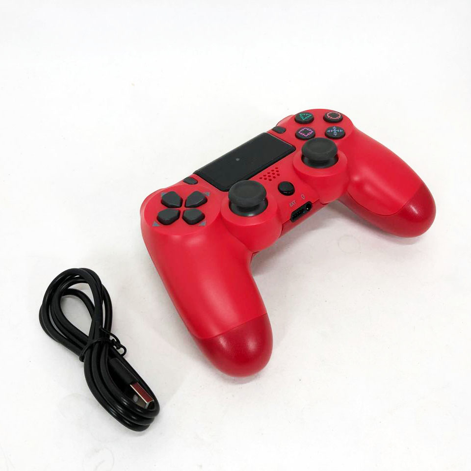 Джойстик DOUBLESHOCK для PS 4, бездротовий ігровий геймпад PS4/PC акумуляторний джойстик. Колір: червоний - Зображення 8