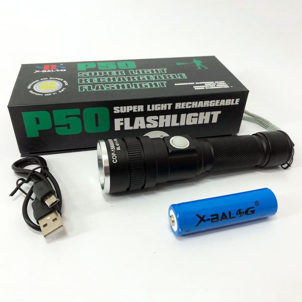 Ліхтар акумуляторний Bailong BL 611-P50, Ліхтарик поліс, Тактичний ліхтар, Ручний ліхтарик led 5 Ліхтар акумуляторний Bailong BL 611-P50, Ліхтарик поліс, Тактичний ліхтар, Ручний ліхтарик led - Зображення 5
