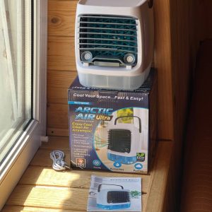 Портативний вентилятор USB з водяним охолодженням, розпилювач, Arctic air cooler AND XL-1375, зволожувач