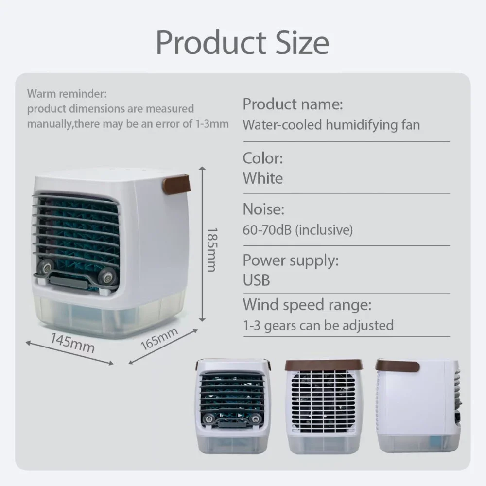 Портативний вентилятор USB з водяним охолодженням, розпилювач, Arctic air cooler AND XL-1375, зволожувач 7 Портативний вентилятор USB з водяним охолодженням, розпилювач, Arctic air cooler AND XL-1375, зволожувач - Зображення 7
