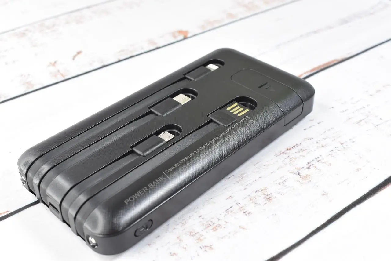 Павербанк Solar Power Bank із сонячною батареєю + ліхтарик 20000 mAh - Зображення 4