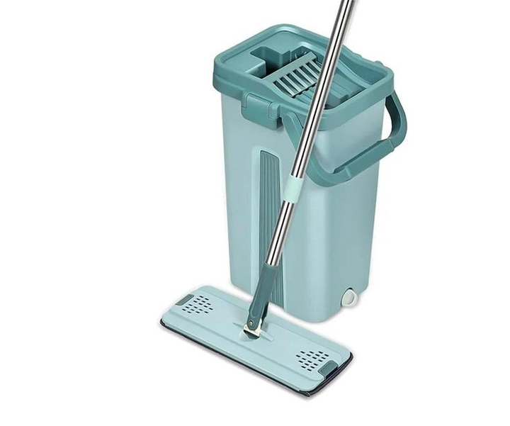 Комплект для прибирання швабра ледар з великим відром 10л з віджимом Scratch Cleaning Mop 1 Комплект для прибирання швабра ледар з великим відром 10л з віджимом Scratch Cleaning Mop