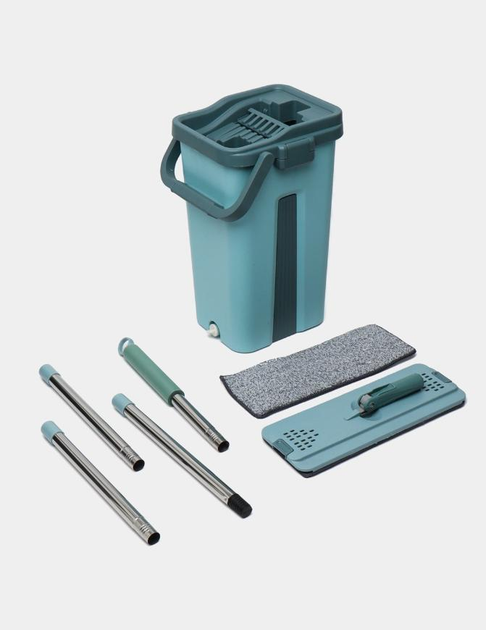 Комплект для прибирання швабра ледар з великим відром 10л з віджимом Scratch Cleaning Mop 6 Комплект для прибирання швабра ледар з великим відром 10л з віджимом Scratch Cleaning Mop - Зображення 6