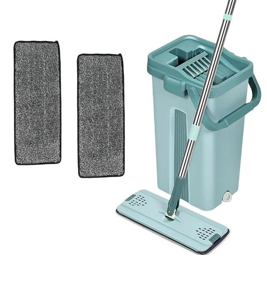 Комплект для прибирання швабра ледар з великим відром 10л з віджимом Scratch Cleaning Mop 4 Комплект для прибирання швабра ледар з великим відром 10л з віджимом Scratch Cleaning Mop - Зображення 4