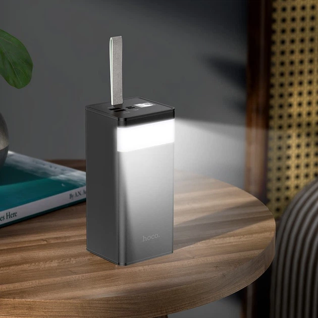 Повербанк Hoco J86A Power Bank 50000mAh 22.5W 5A з ліхтариком - Зображення 4