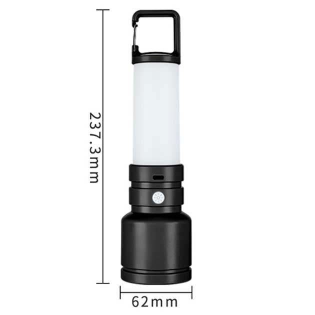 Ліхтар + світильник CH-23051-3W+SMD, Лампа кемпінгова акумуляторна, Ліхтар кемпінговий переносний - Зображення 5