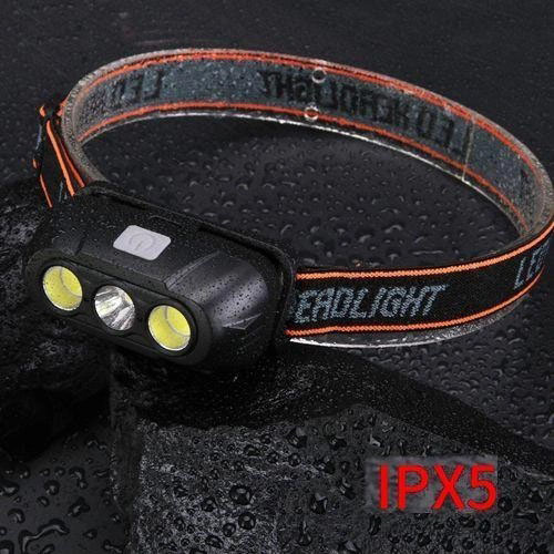 Ліхтар налобний акумуляторний KX-215-LED-2COB, світлодіодний налобний ліхтар для нічних прогулянок 3 Ліхтар налобний акумуляторний KX-215-LED-2COB, світлодіодний налобний ліхтар для нічних прогулянок - Зображення 3