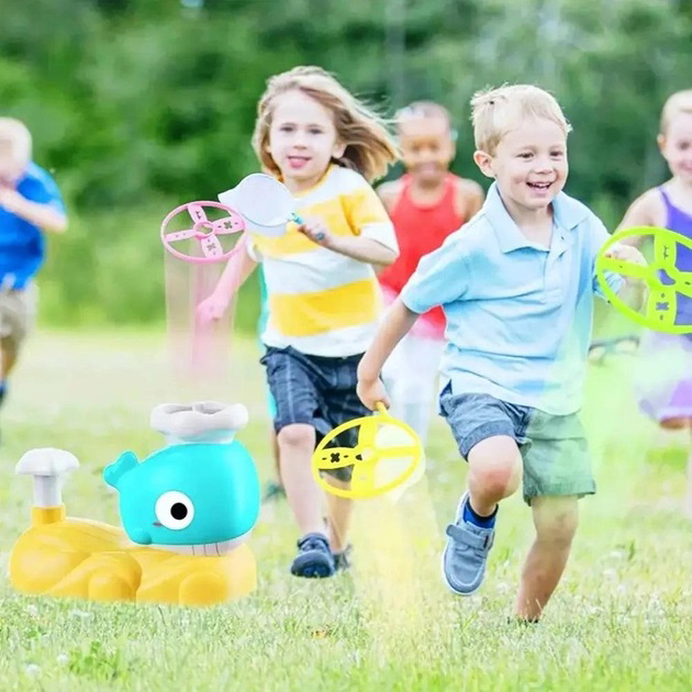 Інтерактивна дитяча іграшка літаюча тарілка фрісбі Small Whale 4 Інтерактивна дитяча іграшка літаюча тарілка фрісбі Small Whale - Зображення 4