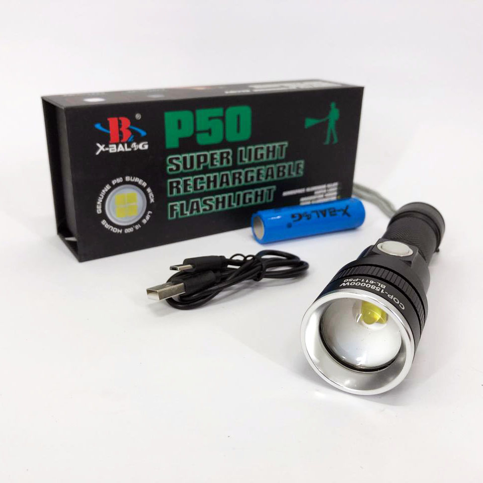 Ліхтар акумуляторний Bailong BL 611-P50, Ліхтарик поліс, Тактичний ліхтар, Ручний ліхтарик led 2 Ліхтар акумуляторний Bailong BL 611-P50, Ліхтарик поліс, Тактичний ліхтар, Ручний ліхтарик led - Зображення 2
