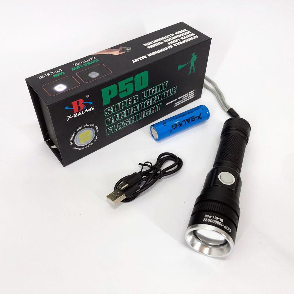 Ліхтар акумуляторний Bailong BL 611-P50, Ліхтарик поліс, Тактичний ліхтар, Ручний ліхтарик led 3 Ліхтар акумуляторний Bailong BL 611-P50, Ліхтарик поліс, Тактичний ліхтар, Ручний ліхтарик led - Зображення 3