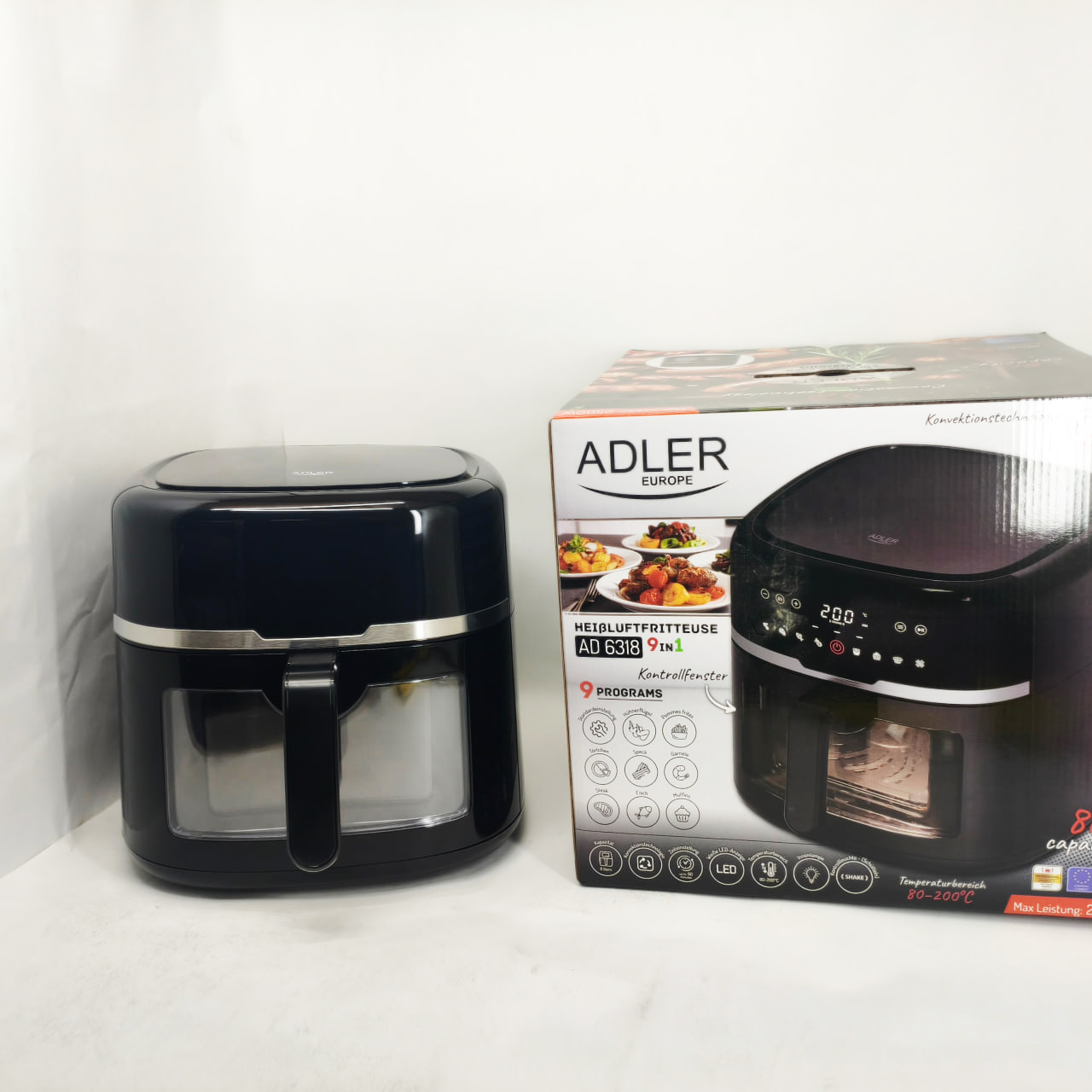 Аерофритюрниця Adler AD 6318 8л 2500Вт - Зображення 6