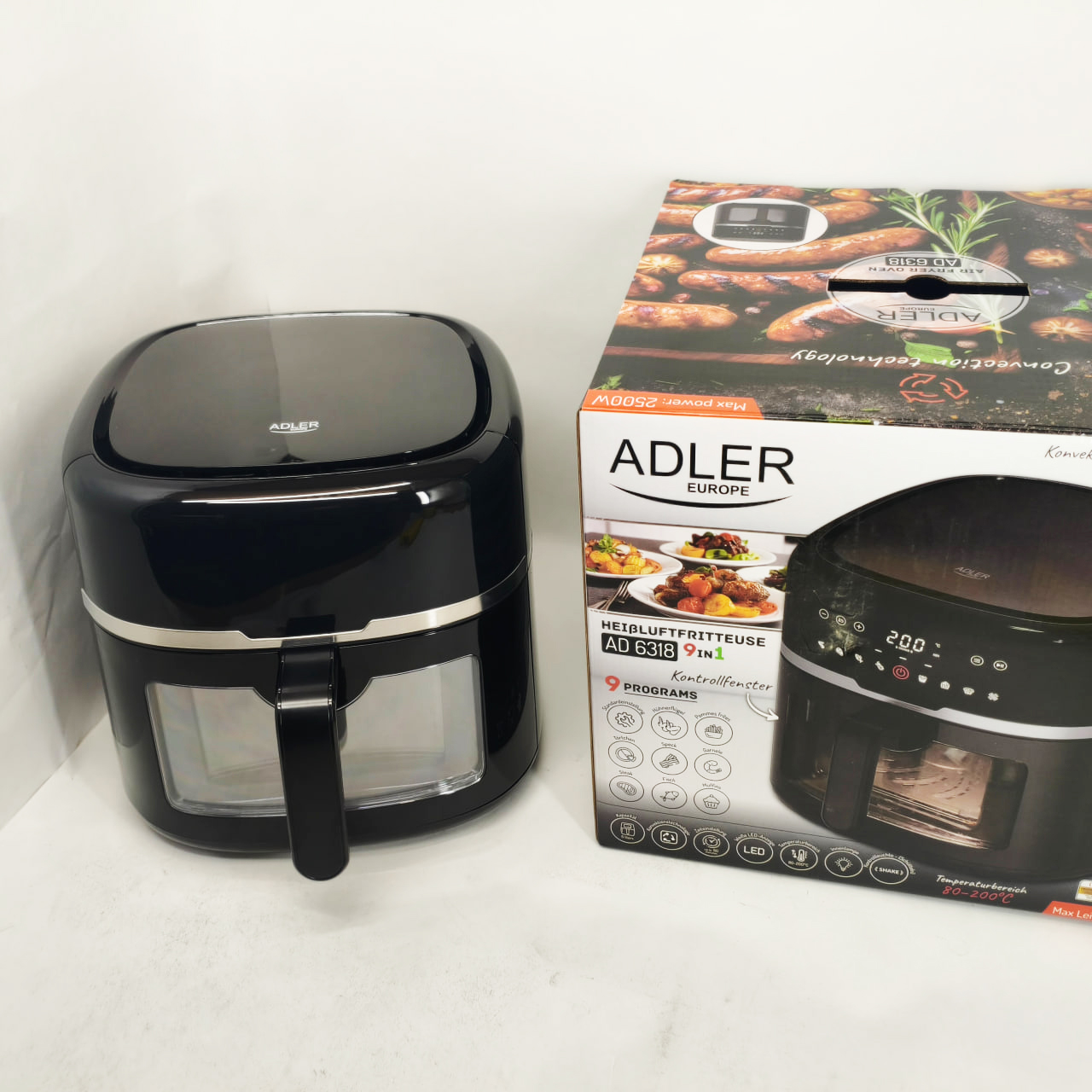 Аерофритюрниця Adler AD 6318 8л 2500Вт - Зображення 5