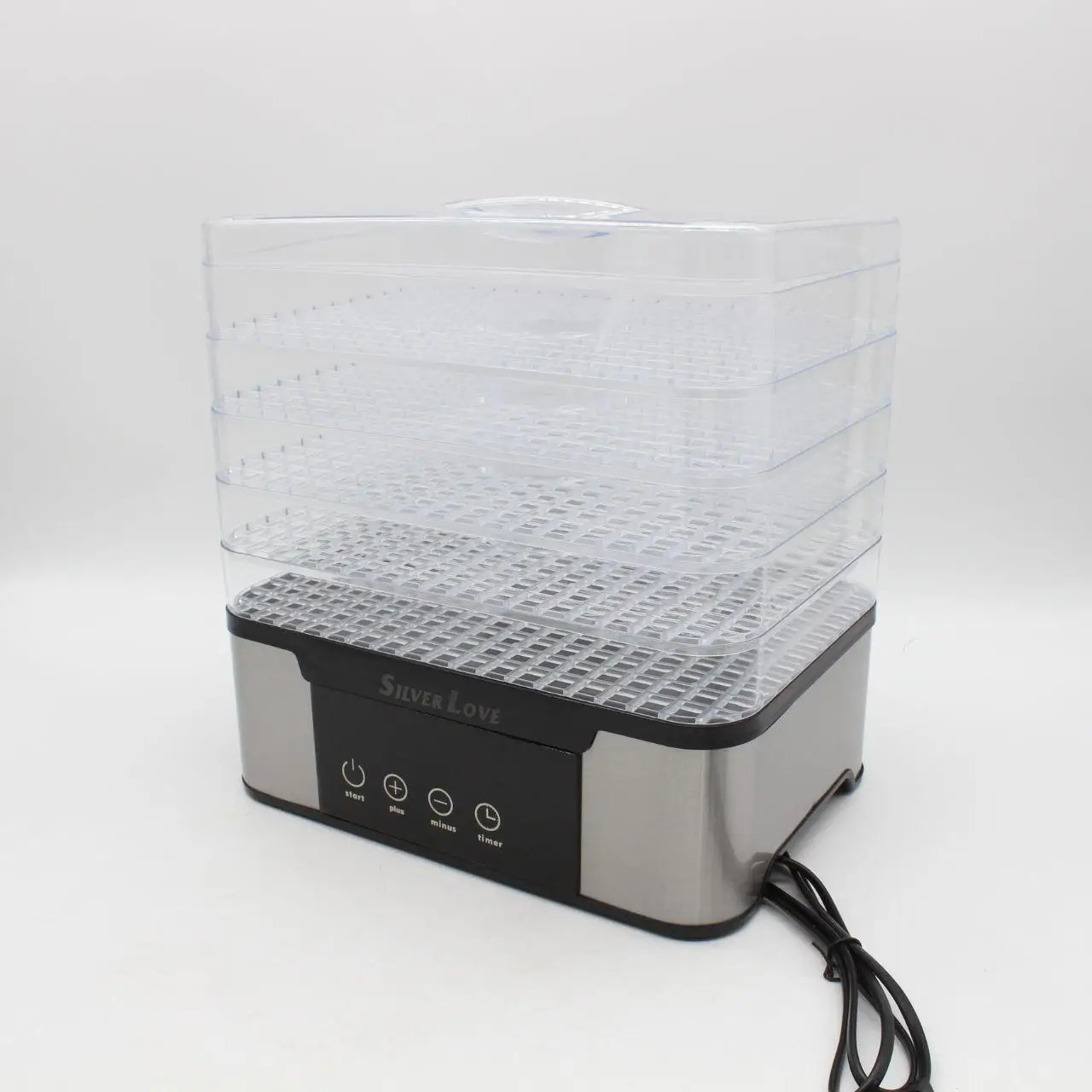 Електросушарка для овочів та фруктів Silver Love RB-912 - Зображення 5