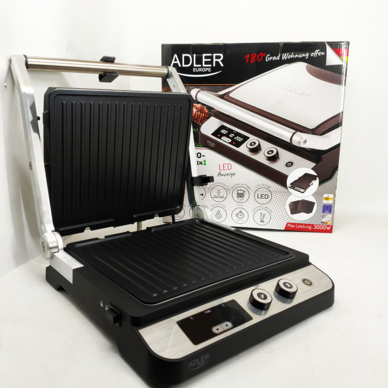 Гриль контактний Adler AD 3059 4 Гриль контактний Adler AD 3059 - Зображення 4