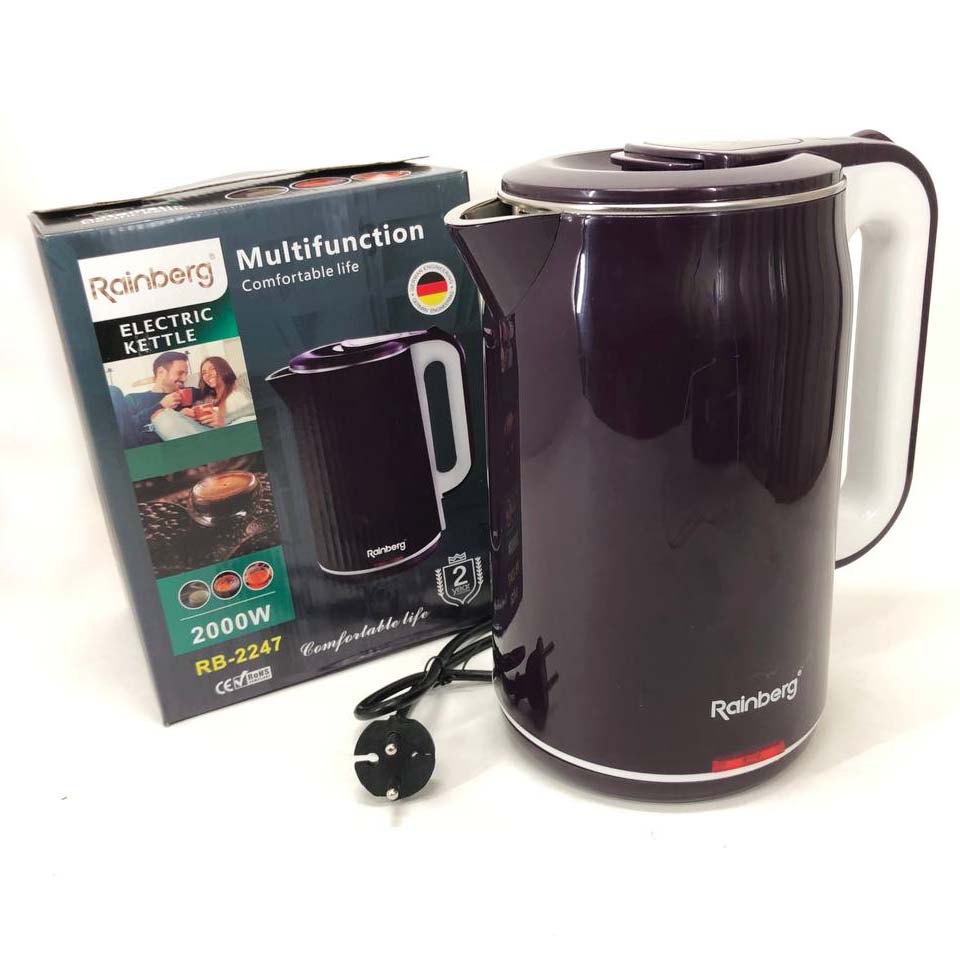Чайник електричний Rainberg RB-2247 2000Вт 2л Purple - Зображення 7