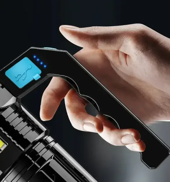 Ліхтарик Multi Fuction Portable Lamp водонепроникний. Світлодіодний ручний ліхтар із зарядкою від USB 6 Ліхтарик Multi Fuction Portable Lamp водонепроникний. Світлодіодний ручний ліхтар із зарядкою від USB - Зображення 6