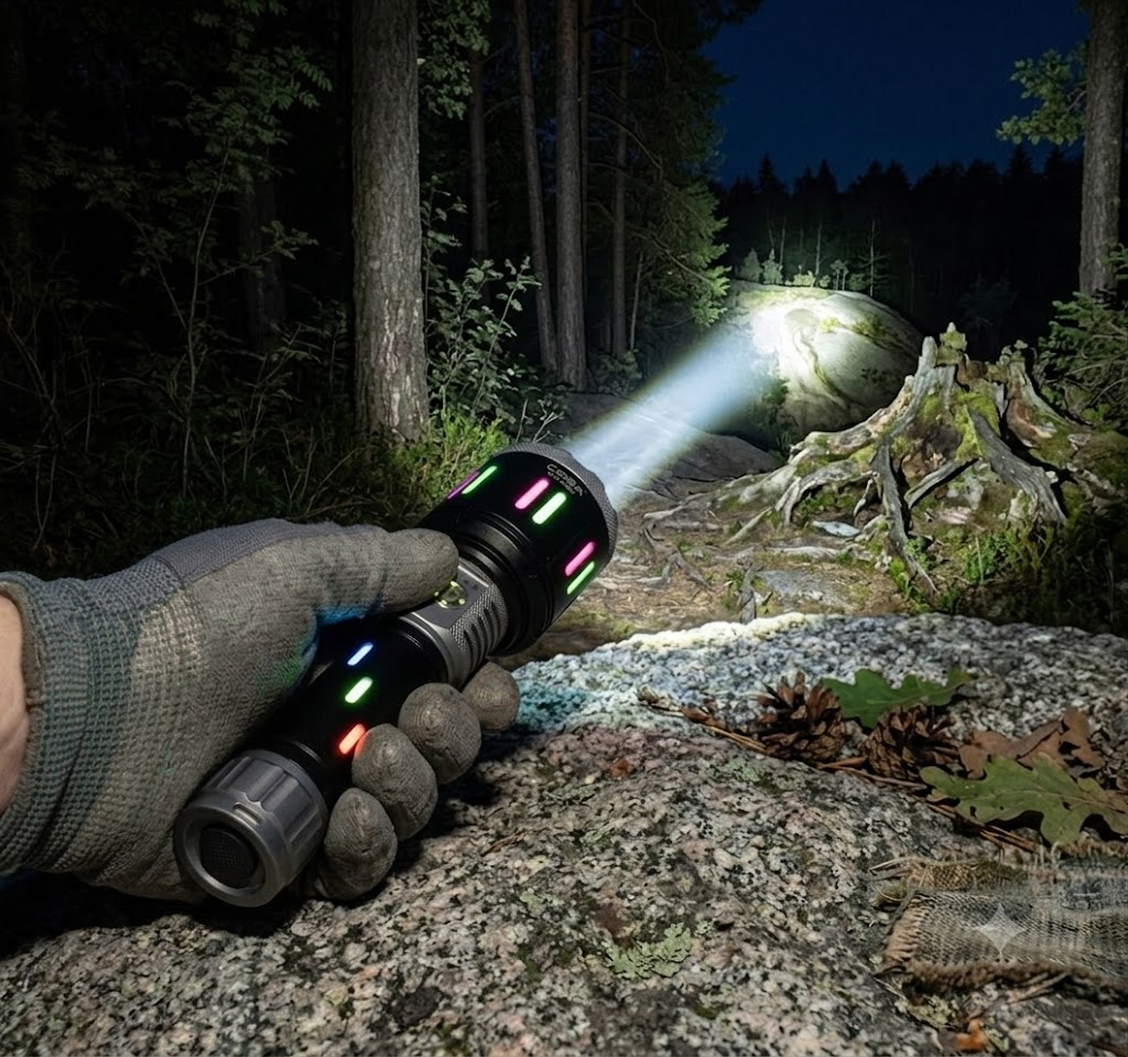 Ліхтарик ручний cb g683 1*26800 battery / Тактичний ліхтар / Світлодіодний ліхтар на акумуляторі - Зображення 4