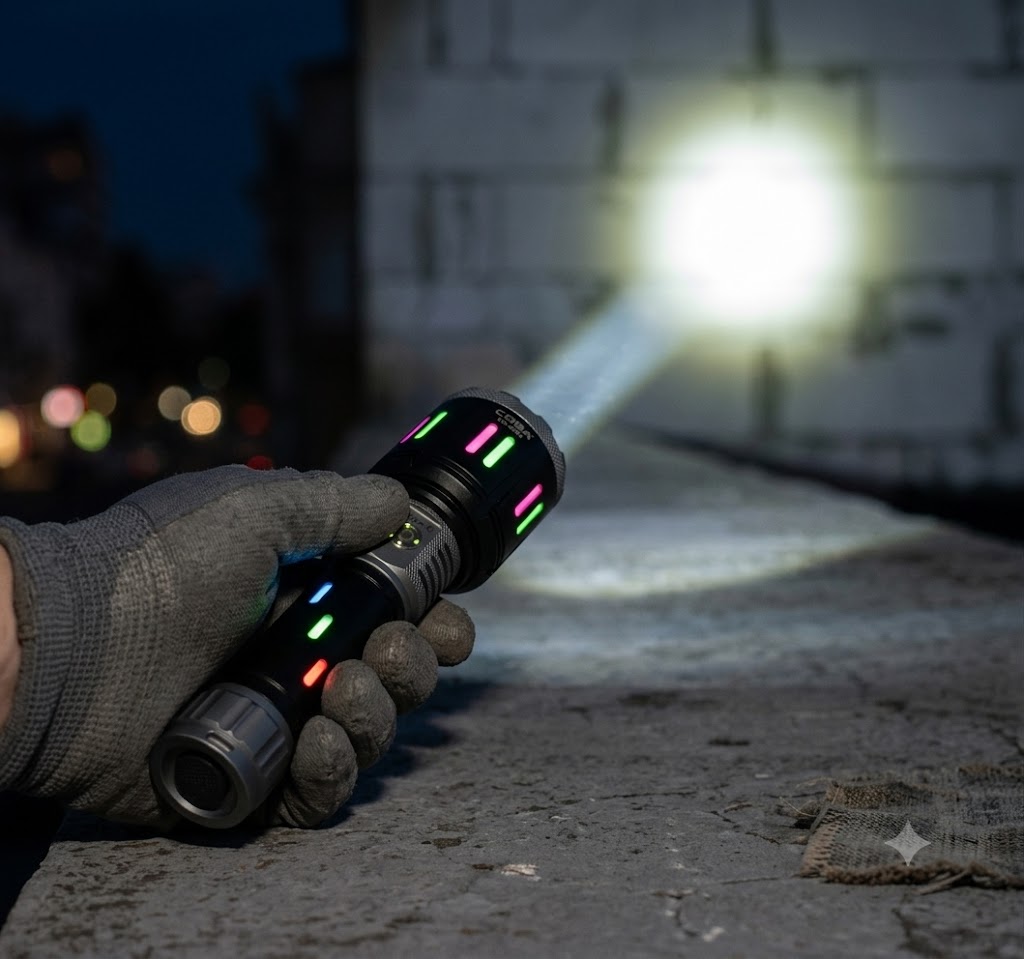 Ліхтарик ручний cb g683 1*26800 battery / Тактичний ліхтар / Світлодіодний ліхтар на акумуляторі - Зображення 3
