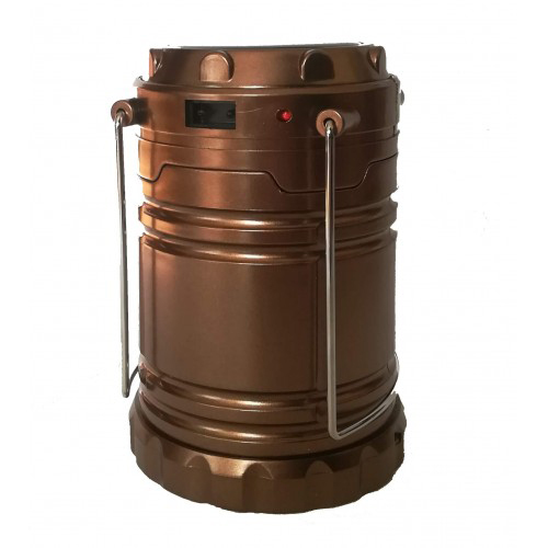 Туристичний ліхтар лампи на сонячній батареї з павером CAMPING MH-5800T (6+1 LED) Brown 3 Туристичний ліхтар лампи на сонячній батареї з павером CAMPING MH-5800T (6+1 LED) Brown - Зображення 3