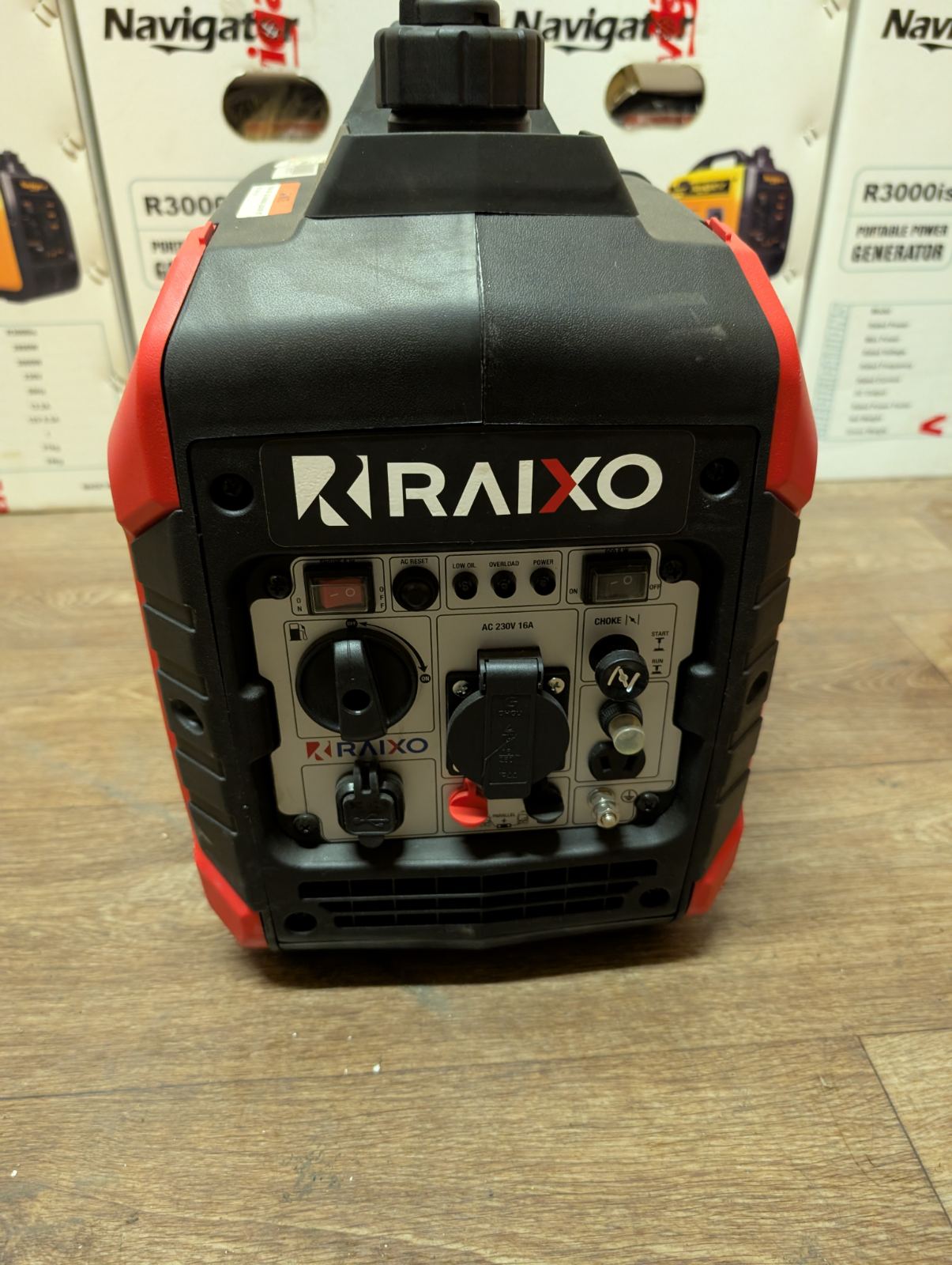 Генератор бензиновий інверторний Raixo R2200IS 1,8 кВт/2 кВт - Зображення 5