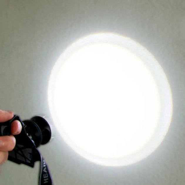 Ліхтарик на голову Bailong BL-8070-P50, LED налобний акумуляторний ліхтар, ліхтар на голову для риболовлі - Зображення 4