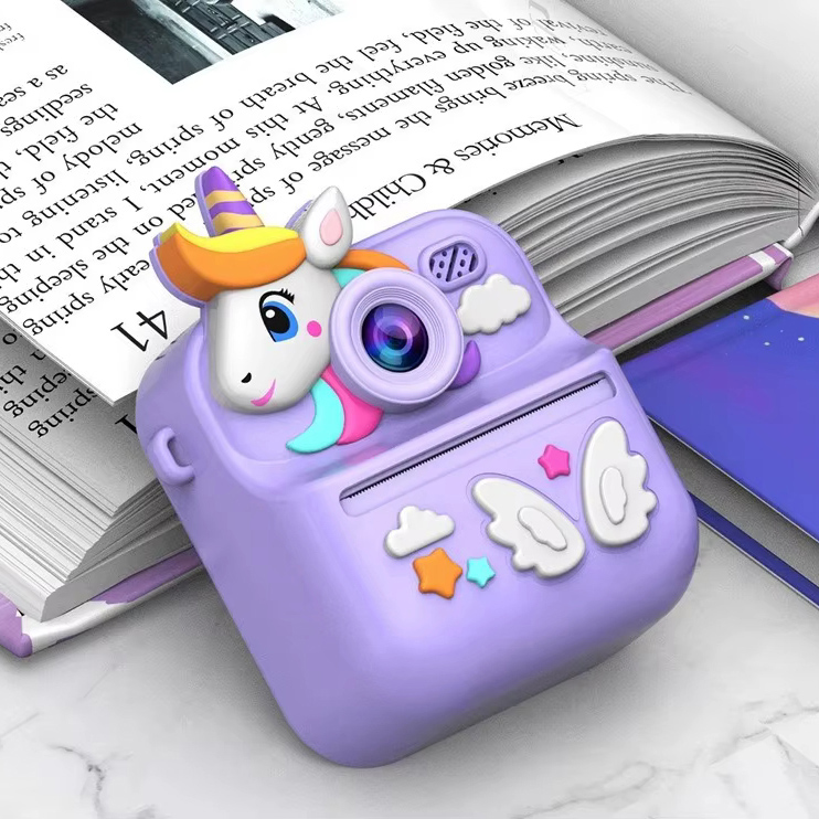 Дитячий фотоапарат миттєвого друку S11 Purple - Зображення 4